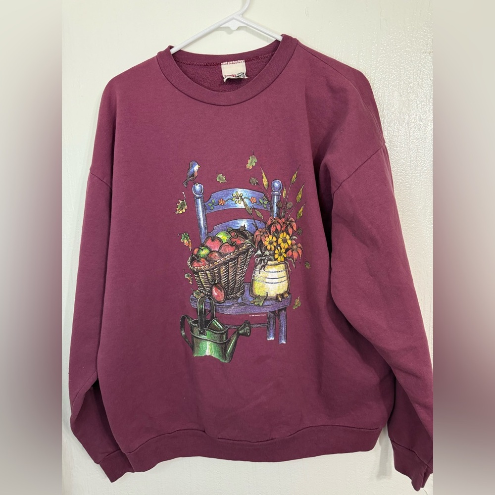 Vintage Carters Watch The Wear Women’s Fall Decor Sweater Size 1X